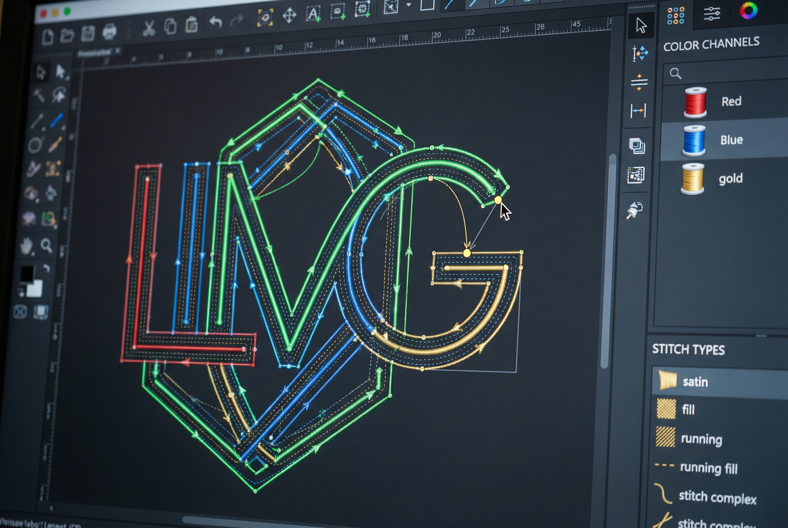 Embroidery Digitizing Process