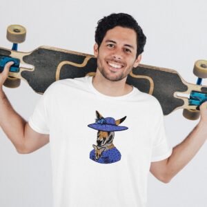 Kangaroo Lady Machine Embroidery Pattern