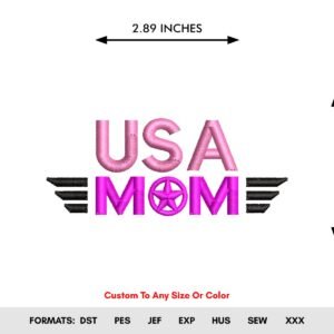 Mother's Day Machine Embroidery Design