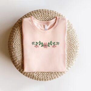 Flower Design Machine Embroidery Pattern