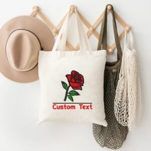 Embroidery Pattern Red Roses for Machine Embroidery