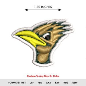 Road Runner Bird Machine Embroidery Pattern | Cartoon Embroidery Designs