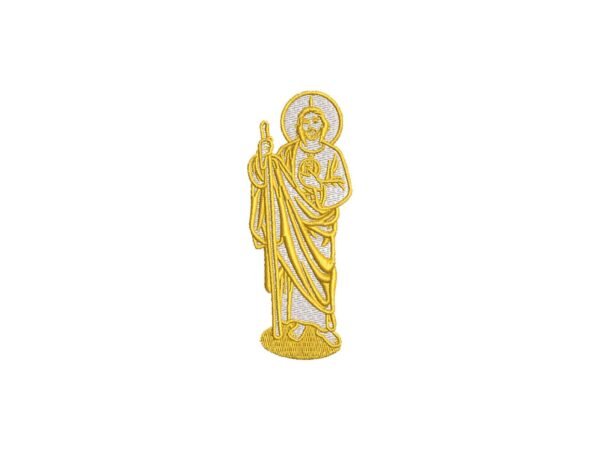St. Judas Tadeo Machine Embroidery Design