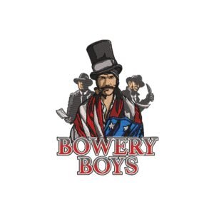 Bowery Boys Machine Embroidery Design