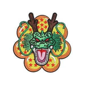 Shenron Dragon Embroidery Pattern