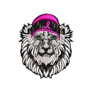 Lion Head Machine Embroidery Pattern Jungle Lovers Wildlife Animal