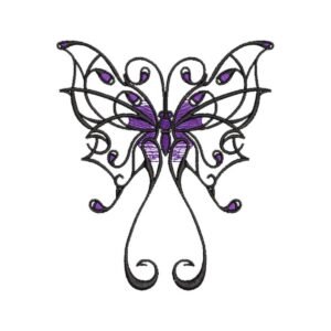 Pattern For Butterfly Machine Embroidery