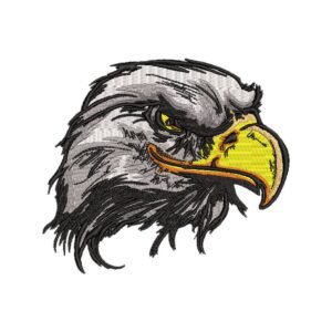 Embroidery Design for American Eagle, Bird Head