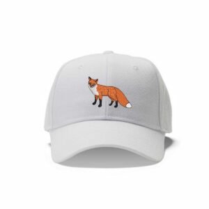 Cute Fox Machine Embroidery Pattern Animal Design