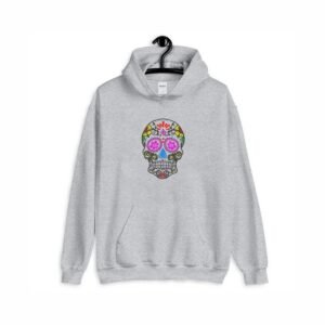 Mexican Embroidery Design - Day Of The Dead Skull Embroidery Pattern