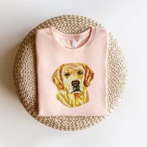 Labrador Retrievers Embroidery Pattern For Machine Embroidery