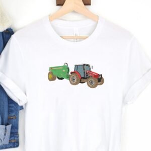 Farming Tractor Truck Machine Embroidery Design