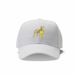 Pitbull Dog Animal Embroidery Pattern