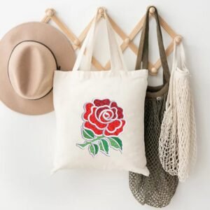 Red Rose Flower Machine Embroidery Pattern
