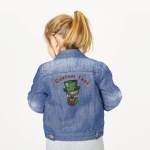 Shamrock Skull Embroidery Pattern For St Patrick's Day