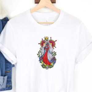 Sugar Skull With Flowers Machine Embroidery Pattern