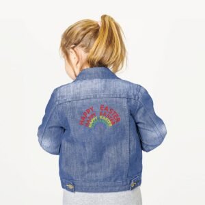 Happy Easter Spring Machine Embroidery Pattern