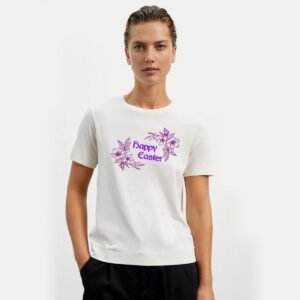 Easter Floral Monogram Machine Embroidery Pattern