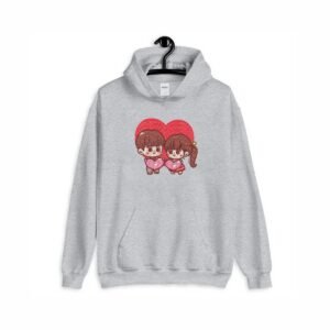 Love Couple Heart Machine Embroidery Pattern