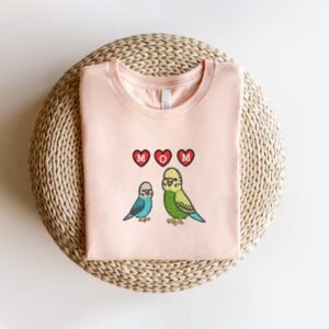 Mom Love Birds Machine Embroidery Design