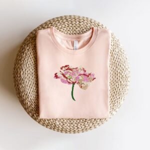 Carnation Machine Embroidery Pattern Flower Design