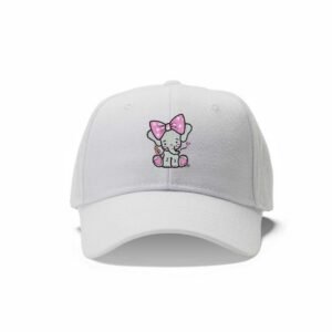 Baby Girl Elephants Machine Embroidery Pattern