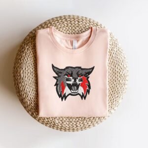 Fierce Cat Head Embroidery Pattern | Wild Animal Embroidery Designs